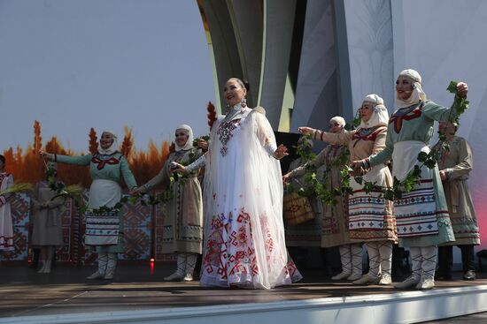 RUSSIA EXPO. Opening ceremony of Akatui Festival