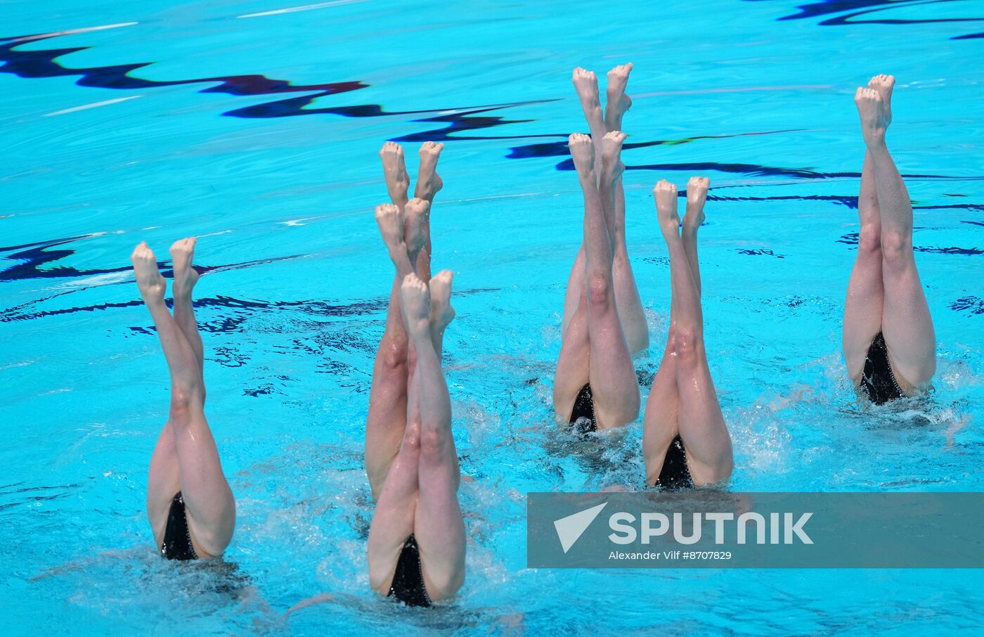 Russia BRICS Sports Games Artistic Swimming Team Free Routine