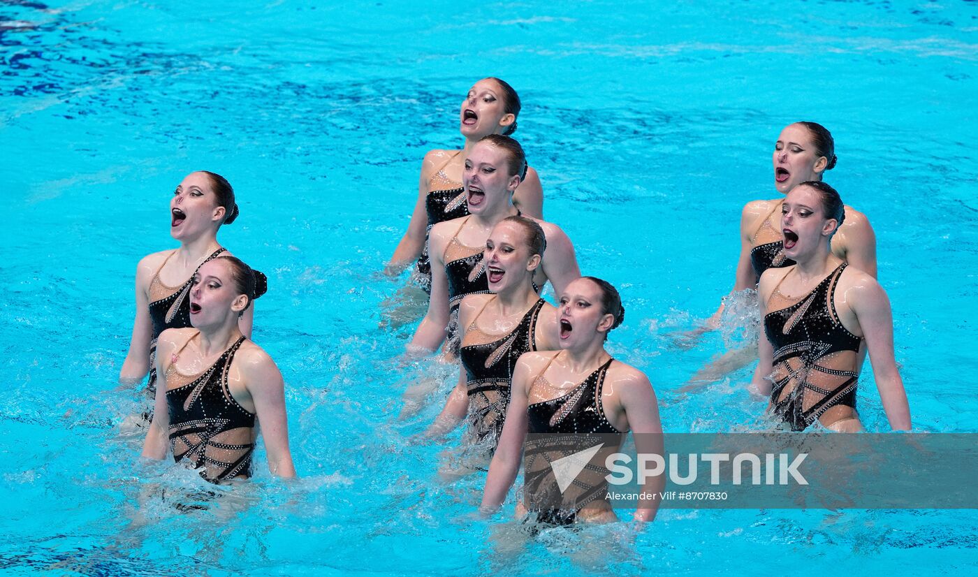 Russia BRICS Sports Games Artistic Swimming Team Free Routine