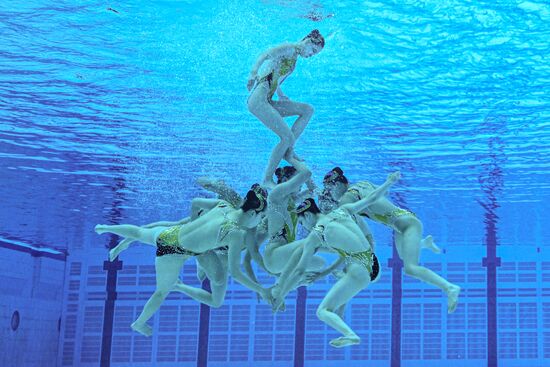 Russia BRICS Sports Games Artistic Swimming Team Free Routine