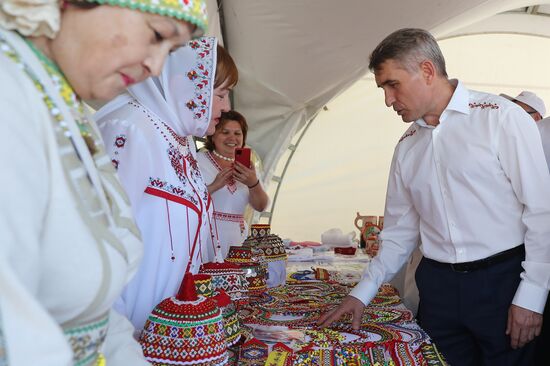 RUSSIA EXPO. Opening ceremony of Akatui Festival