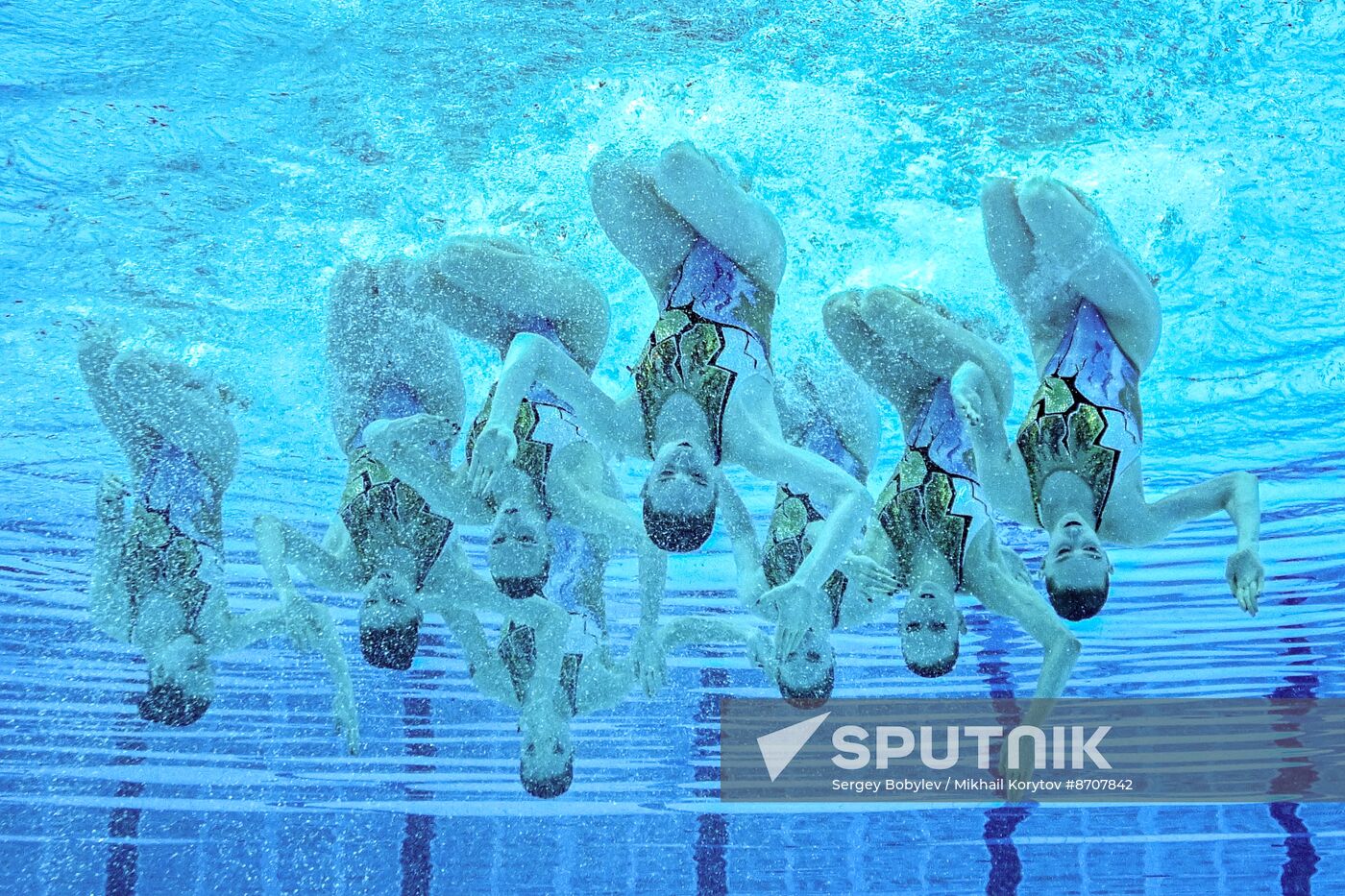 Russia BRICS Sports Games Artistic Swimming Team Free Routine