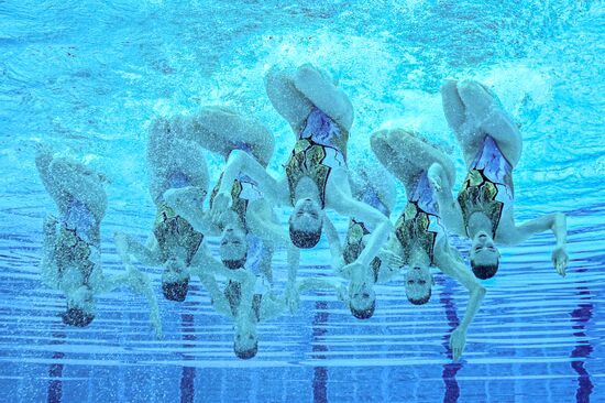 Russia BRICS Sports Games Artistic Swimming Team Free Routine