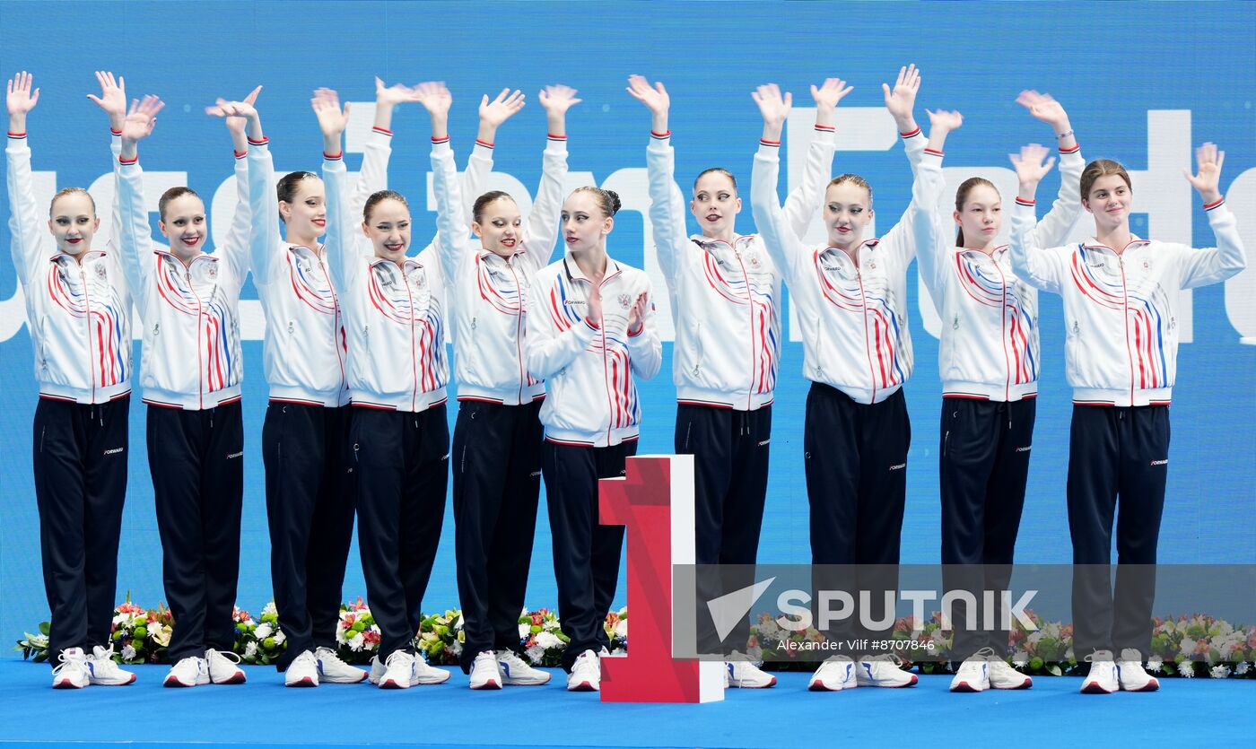 Russia BRICS Sports Games Artistic Swimming Team Free Routine