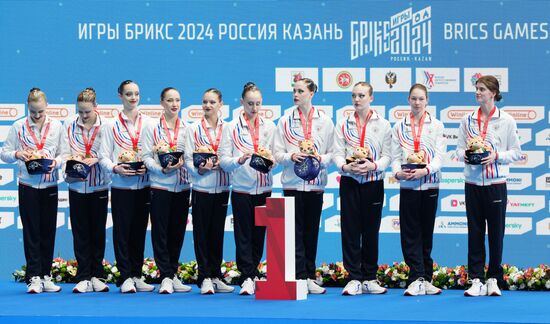 Russia BRICS Sports Games Artistic Swimming Team Free Routine