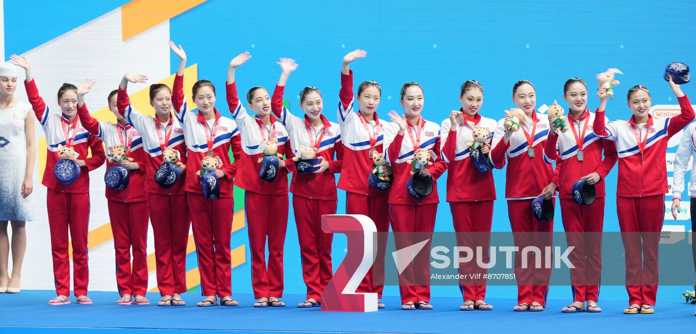 Russia BRICS Sports Games Artistic Swimming Team Free Routine