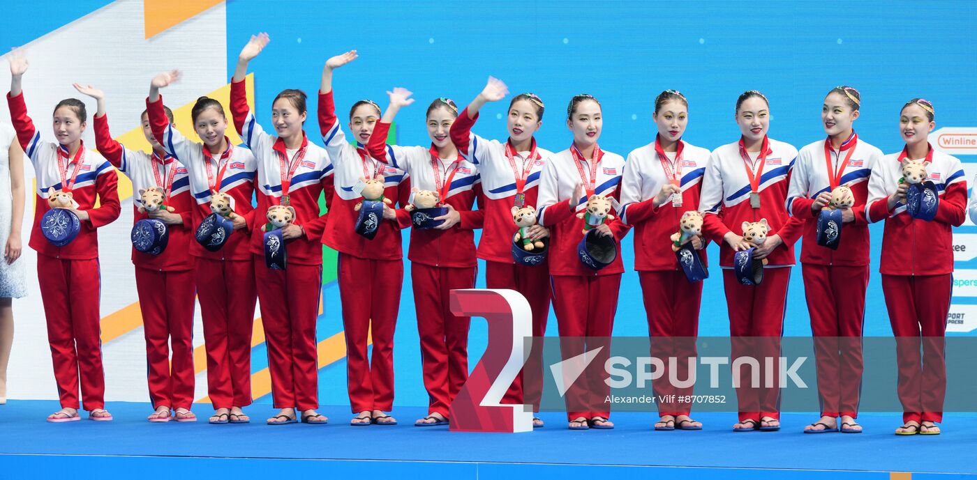 Russia BRICS Sports Games Artistic Swimming Team Free Routine