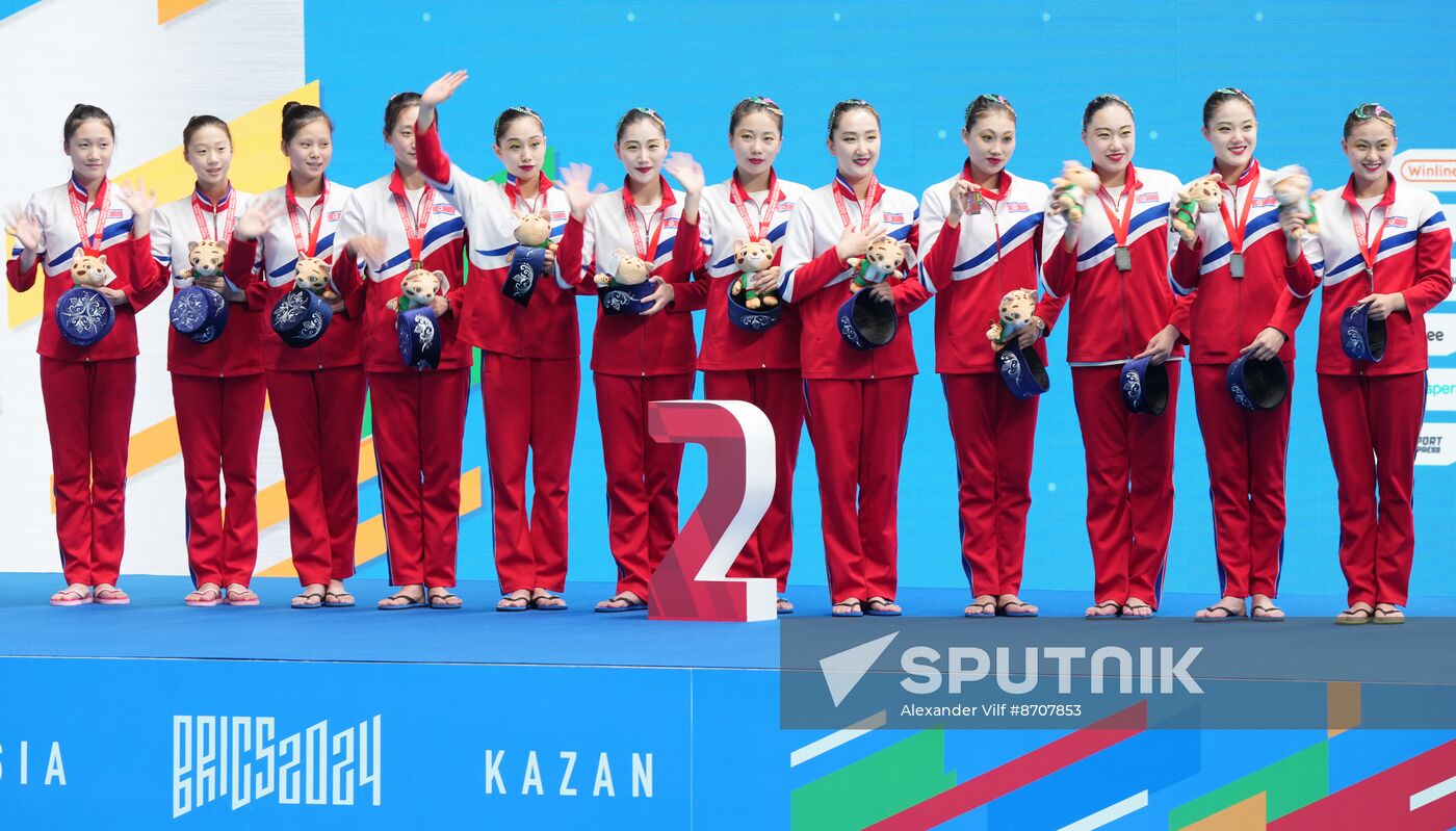 Russia BRICS Sports Games Artistic Swimming Team Free Routine