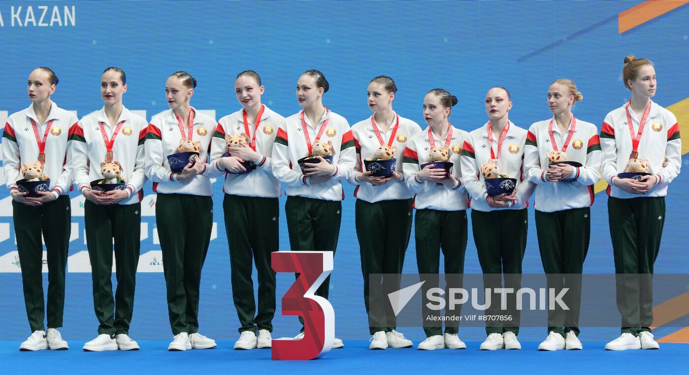 Russia BRICS Sports Games Artistic Swimming Team Free Routine