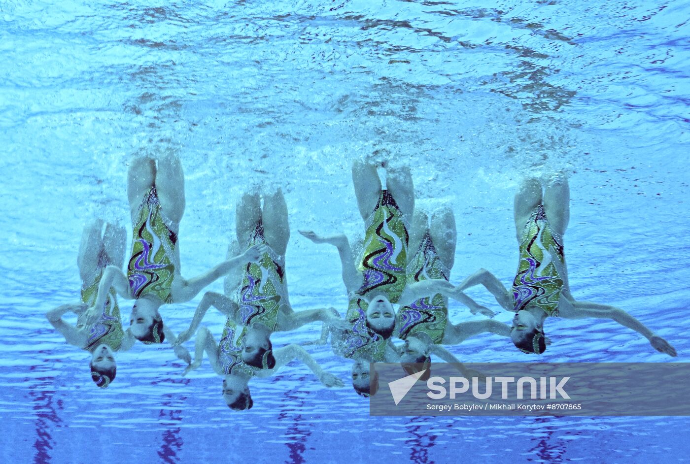 Russia BRICS Sports Games Artistic Swimming Team Free Routine