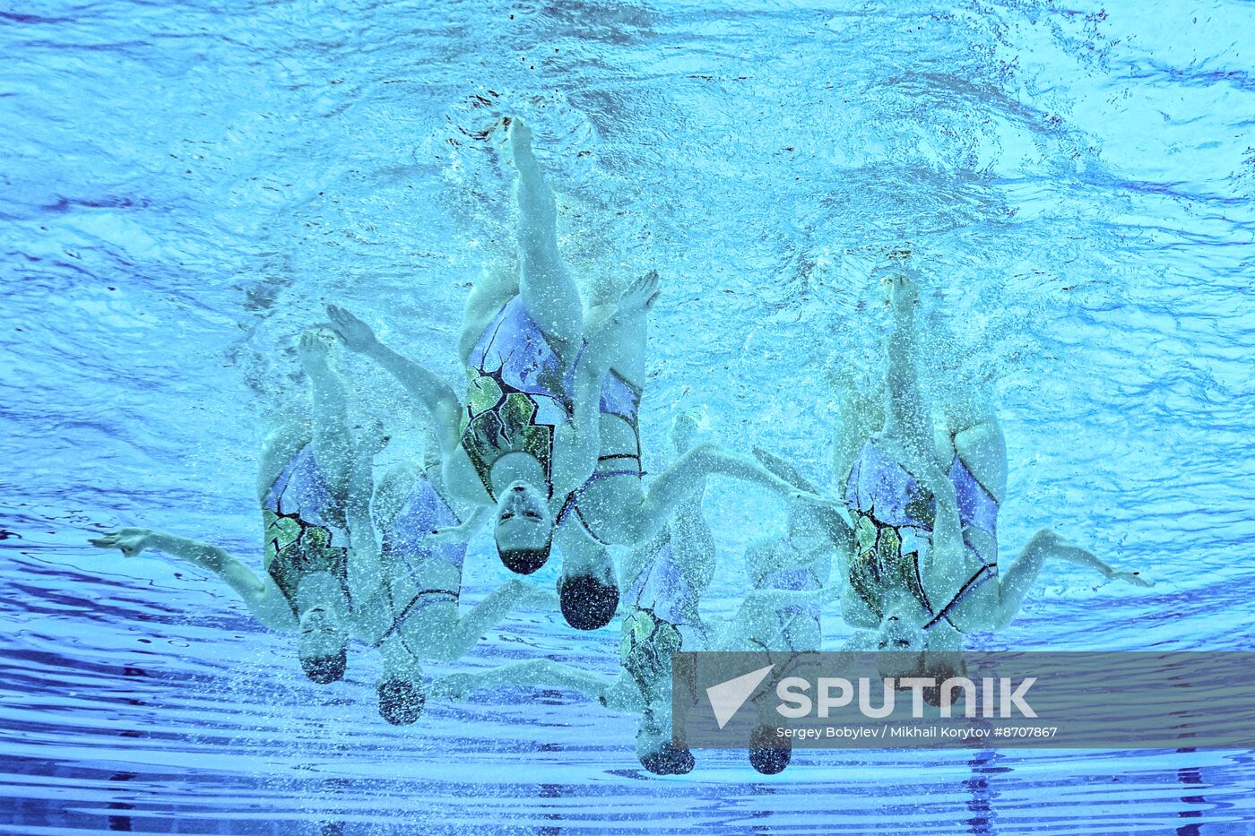 Russia BRICS Sports Games Artistic Swimming Team Free Routine