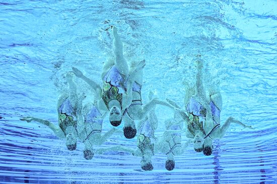 Russia BRICS Sports Games Artistic Swimming Team Free Routine