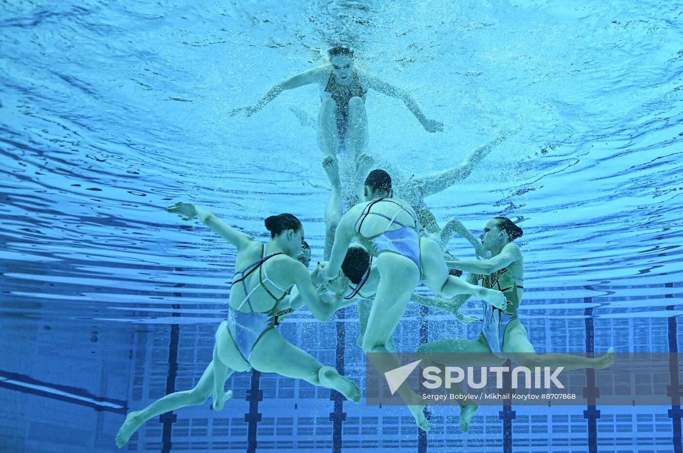 Russia BRICS Sports Games Artistic Swimming Team Free Routine