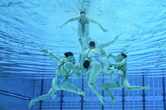 Russia BRICS Sports Games Artistic Swimming Team Free Routine