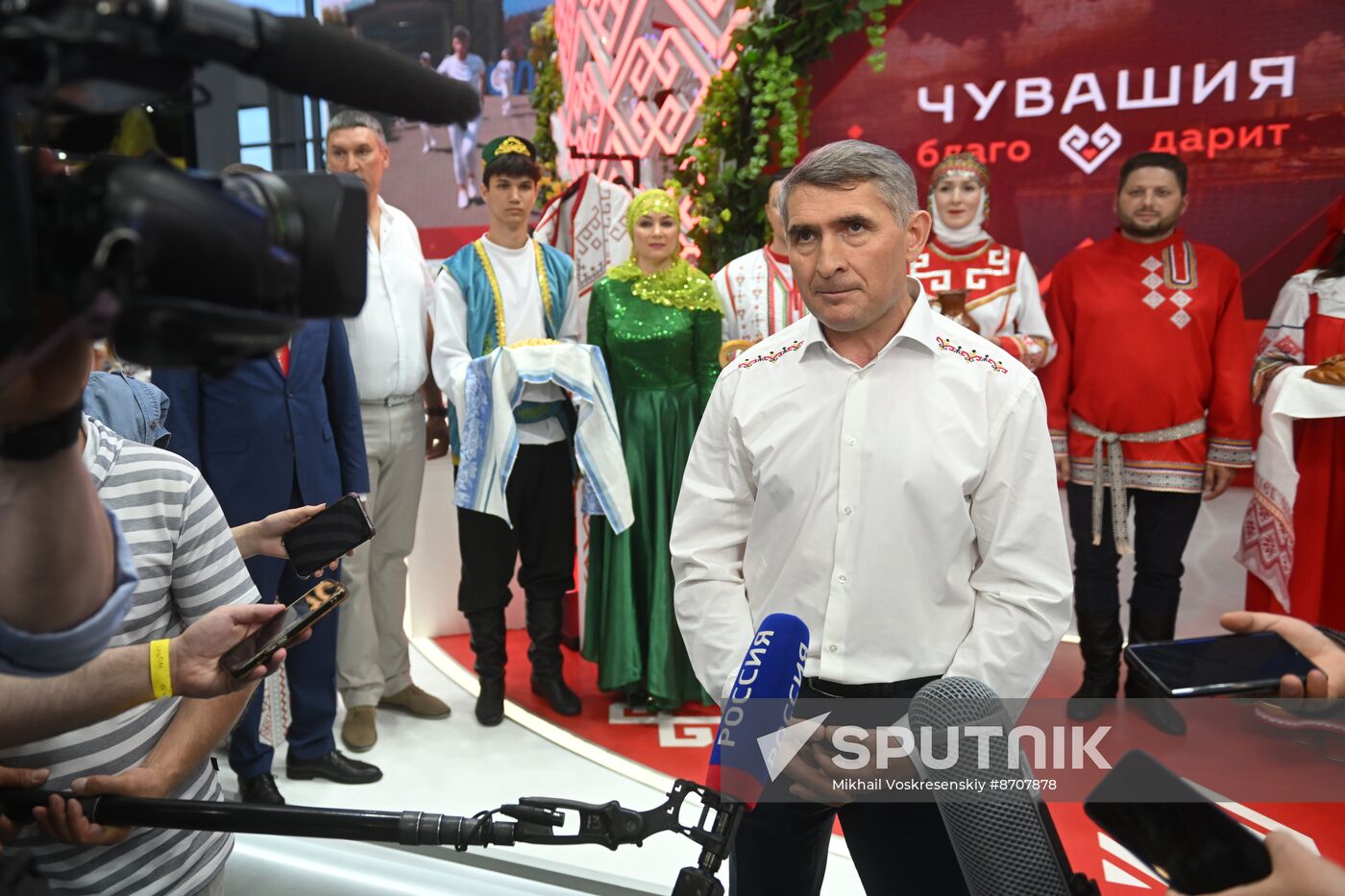 RUSSIA EXPO. Opening ceremony of Akatui Festival