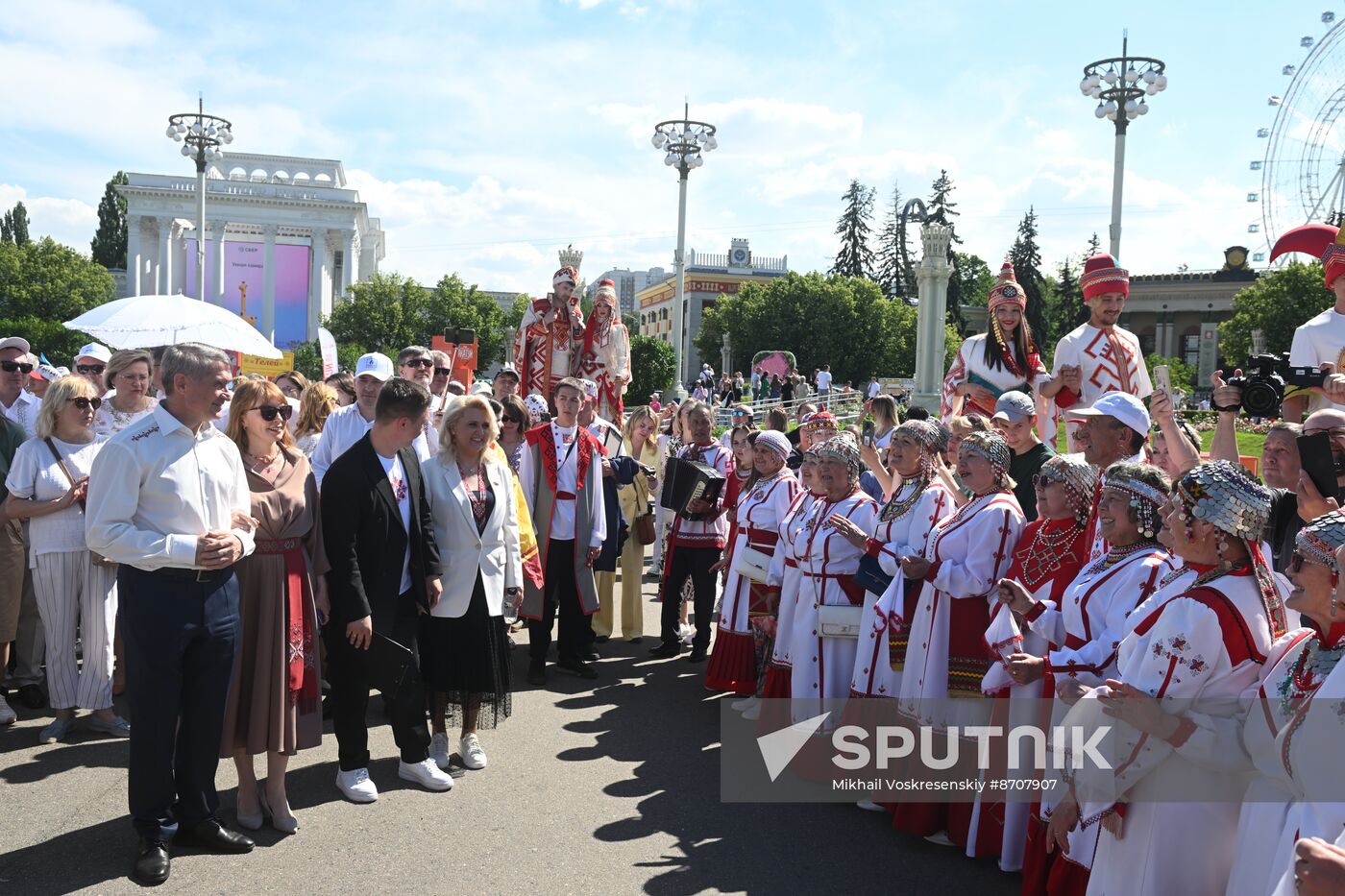 RUSSIA EXPO. Opening ceremony of Akatui Festival