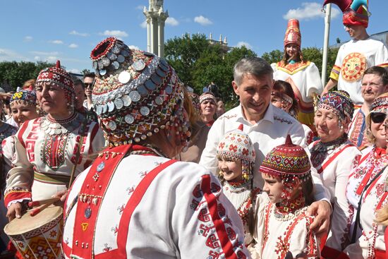 RUSSIA EXPO. Opening ceremony of Akatui Festival