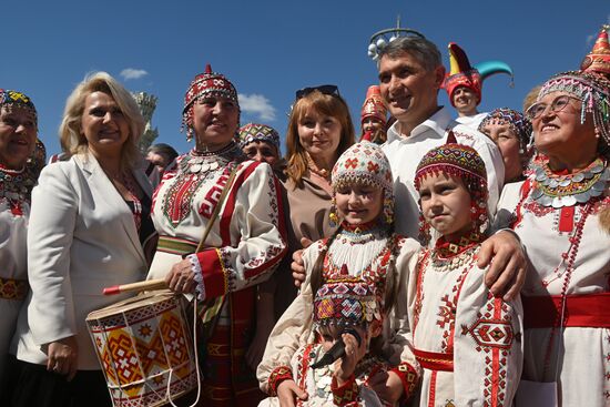 RUSSIA EXPO. Opening ceremony of Akatui Festival