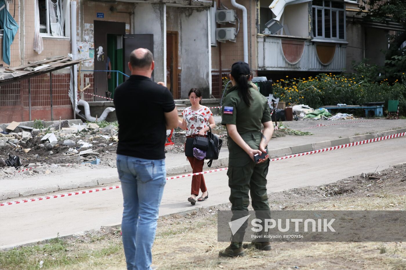 Russia Ukraine Military Operation Shelling