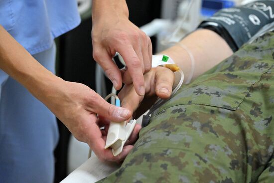 Russia Ukraine Military Operation Frontline Hospital
