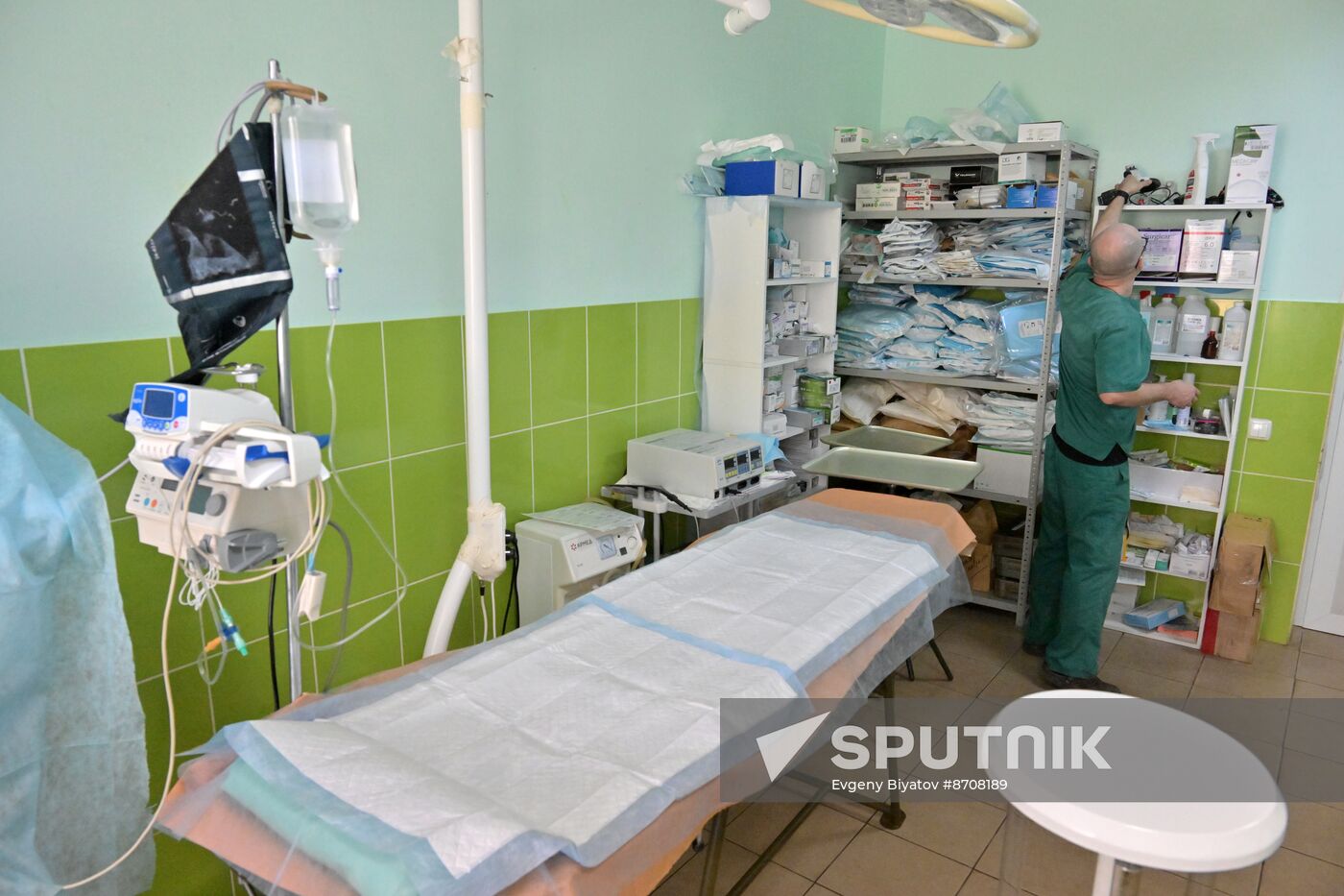 Russia Ukraine Military Operation Frontline Hospital