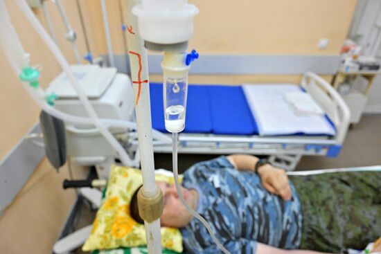 Russia Ukraine Military Operation Frontline Hospital