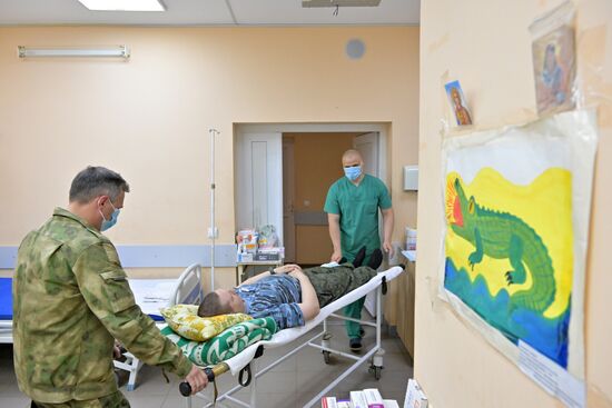 Russia Ukraine Military Operation Frontline Hospital