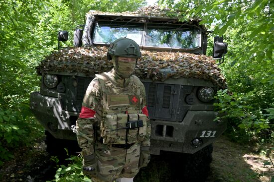 Russia Ukraine Military Operation Frontline Hospital