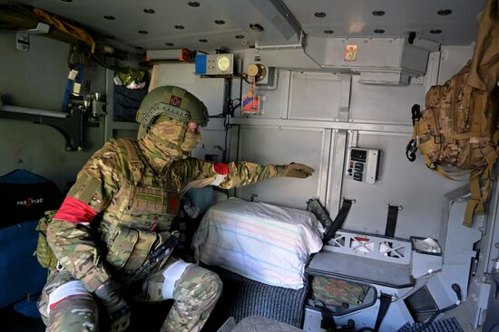Russia Ukraine Military Operation Frontline Hospital