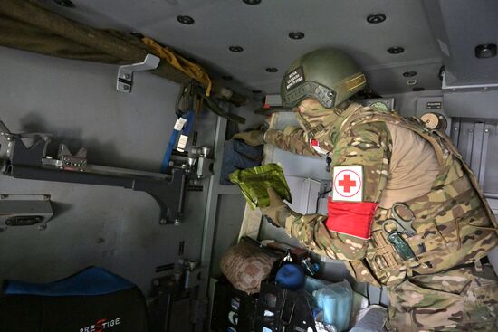 Russia Ukraine Military Operation Frontline Hospital
