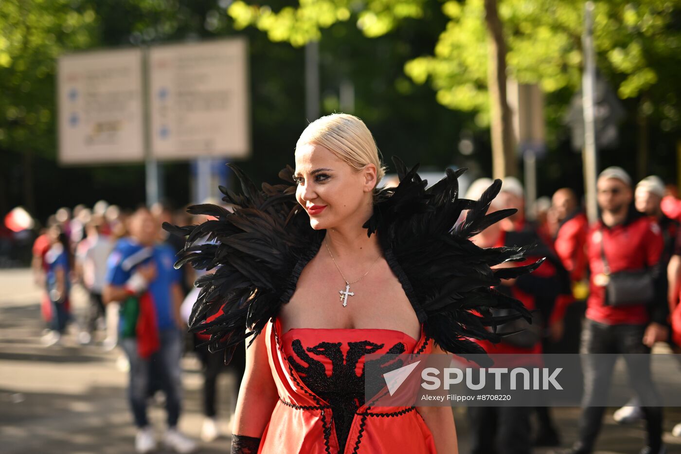 Russia Soccer Euro 2024 Italy - Albania