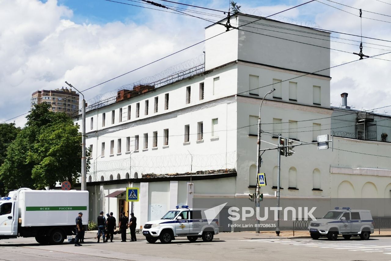 Russia Detention Centre Hostages