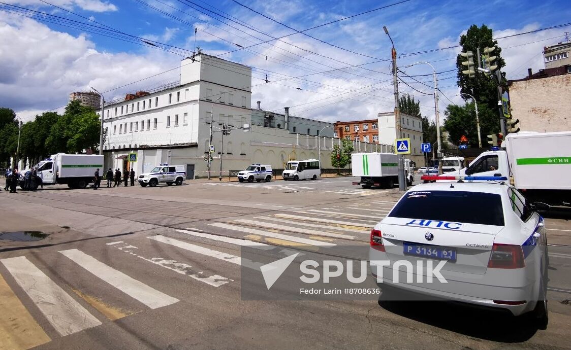 Russia Detention Centre Hostages