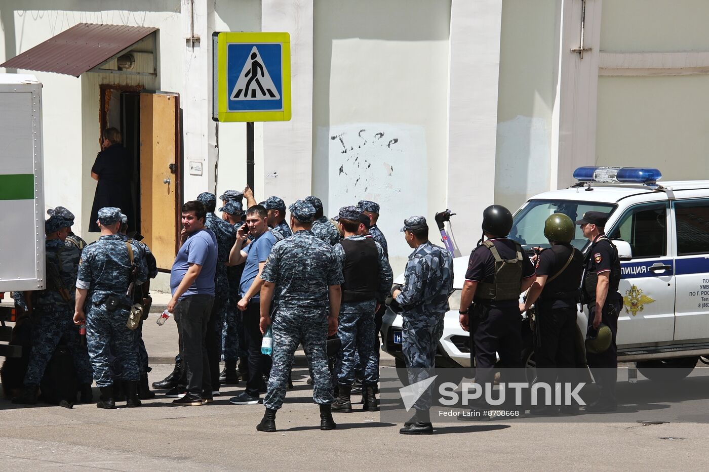 Russia Detention Centre Hostages