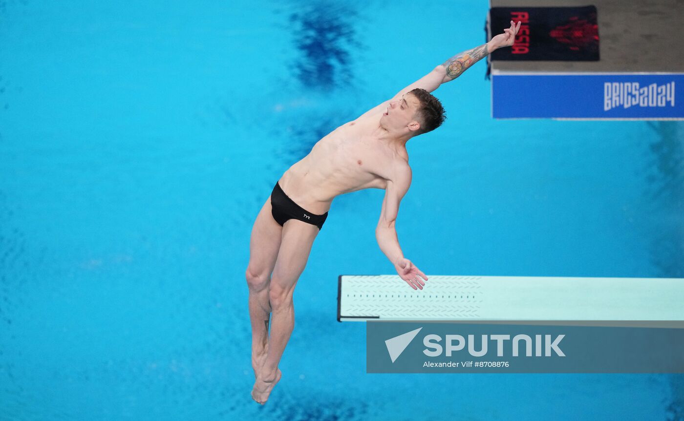 Russia BRICS Sports Games Diving Springboard 3m Men