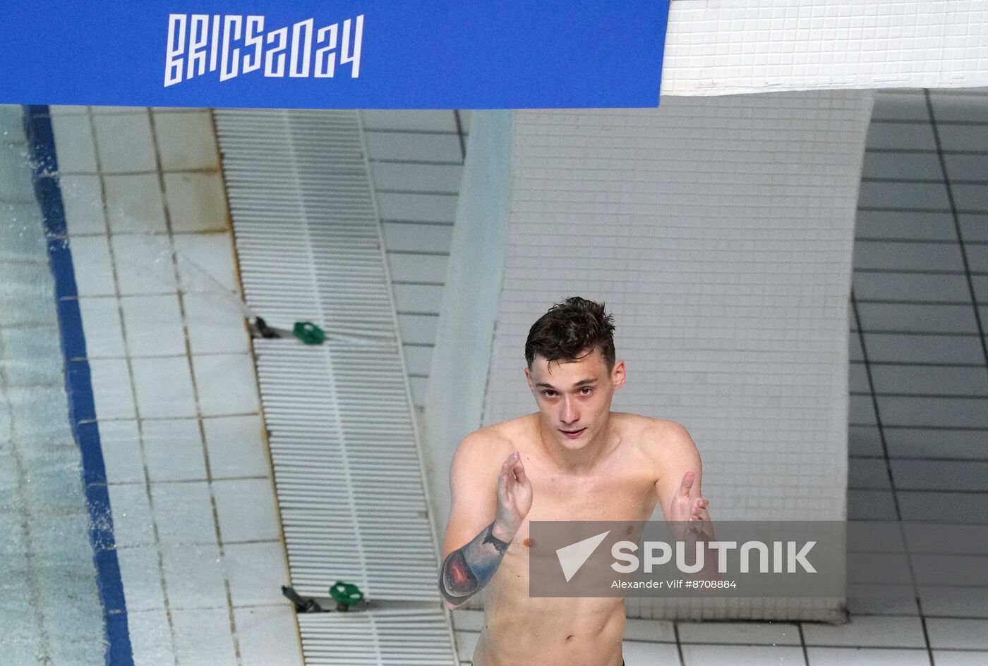 Russia BRICS Sports Games Diving Springboard 3m Men