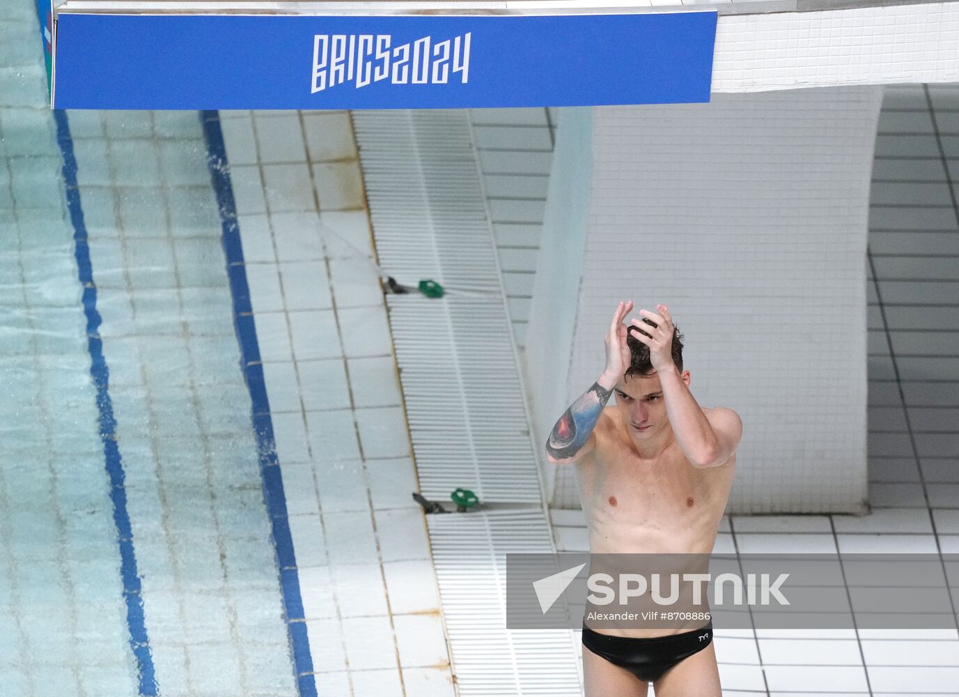 Russia BRICS Sports Games Diving Springboard 3m Men