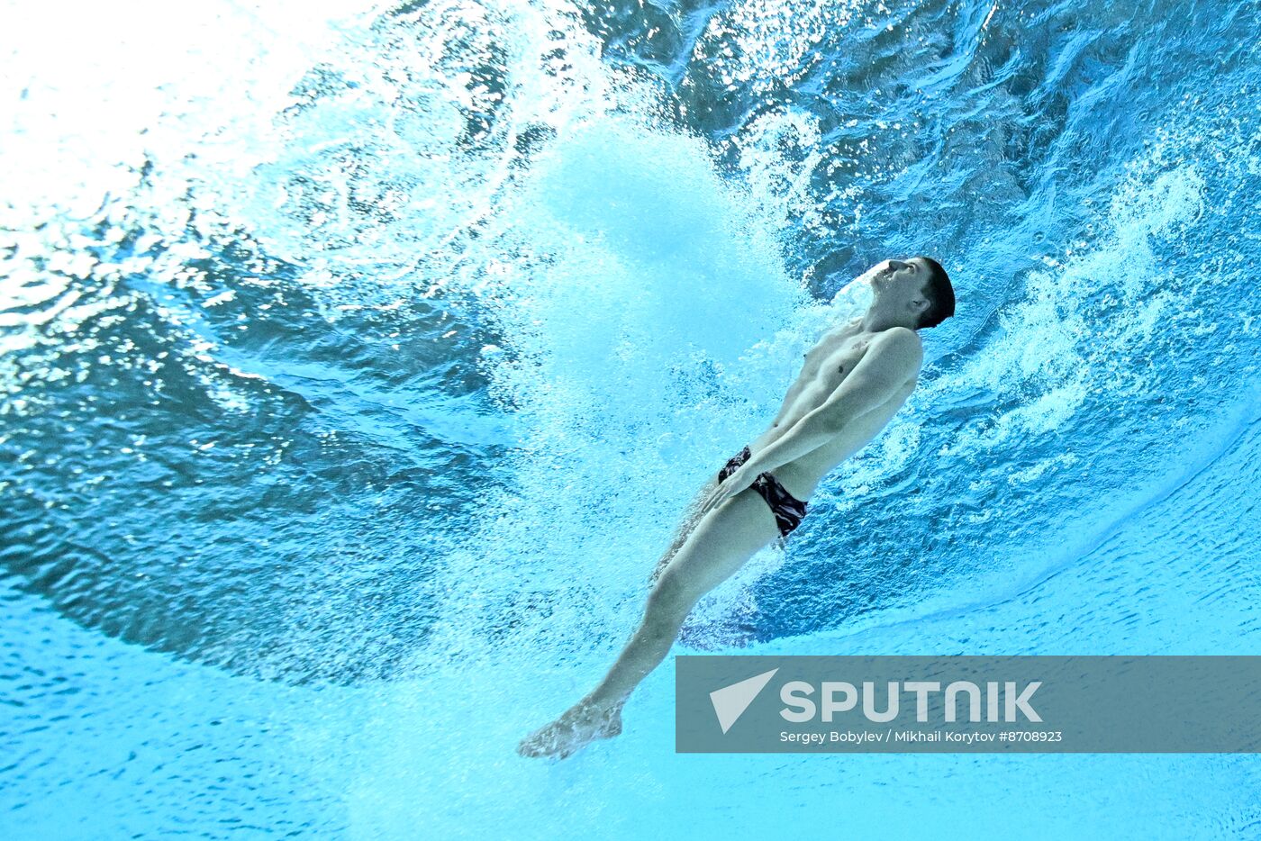 Russia BRICS Sports Games Diving Springboard 3m Men