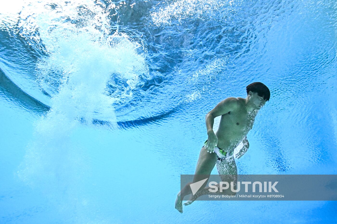 Russia BRICS Sports Games Diving Springboard 3m Men
