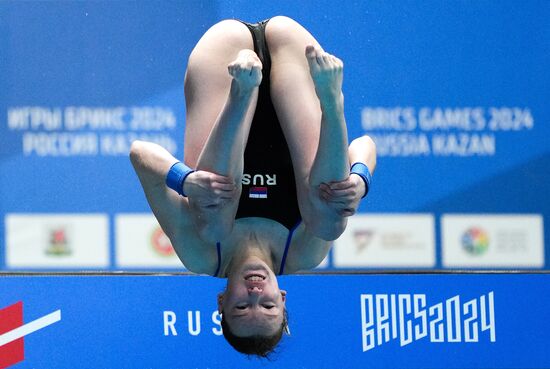 Russia BRICS Sports Games Diving Tower 10m Women