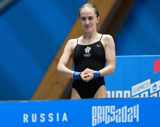 Russia BRICS Sports Games Diving Tower 10m Women