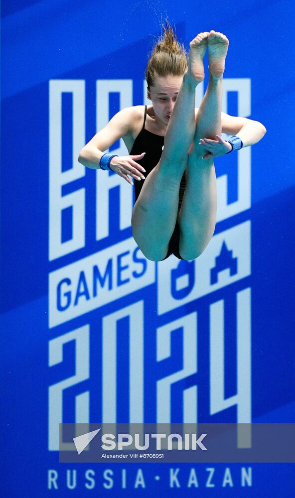 Russia BRICS Sports Games Diving Tower 10m Women
