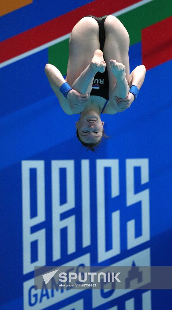Russia BRICS Sports Games Diving Tower 10m Women