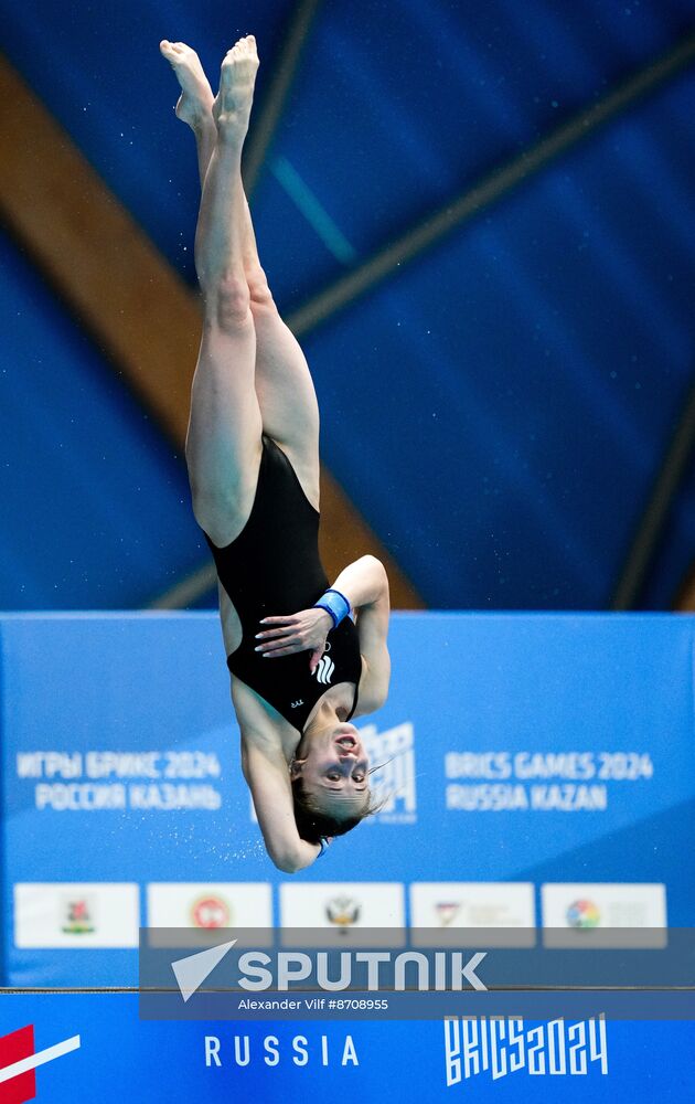 Russia BRICS Sports Games Diving Tower 10m Women