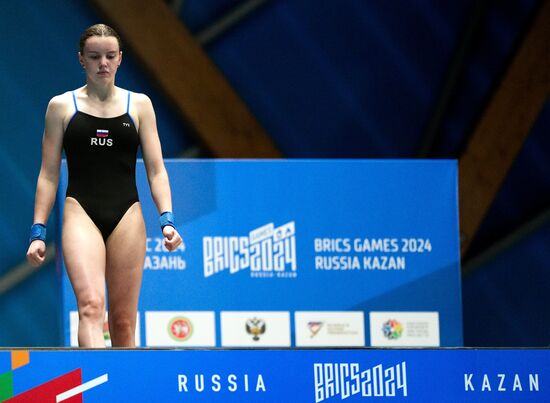 Russia BRICS Sports Games Diving Tower 10m Women
