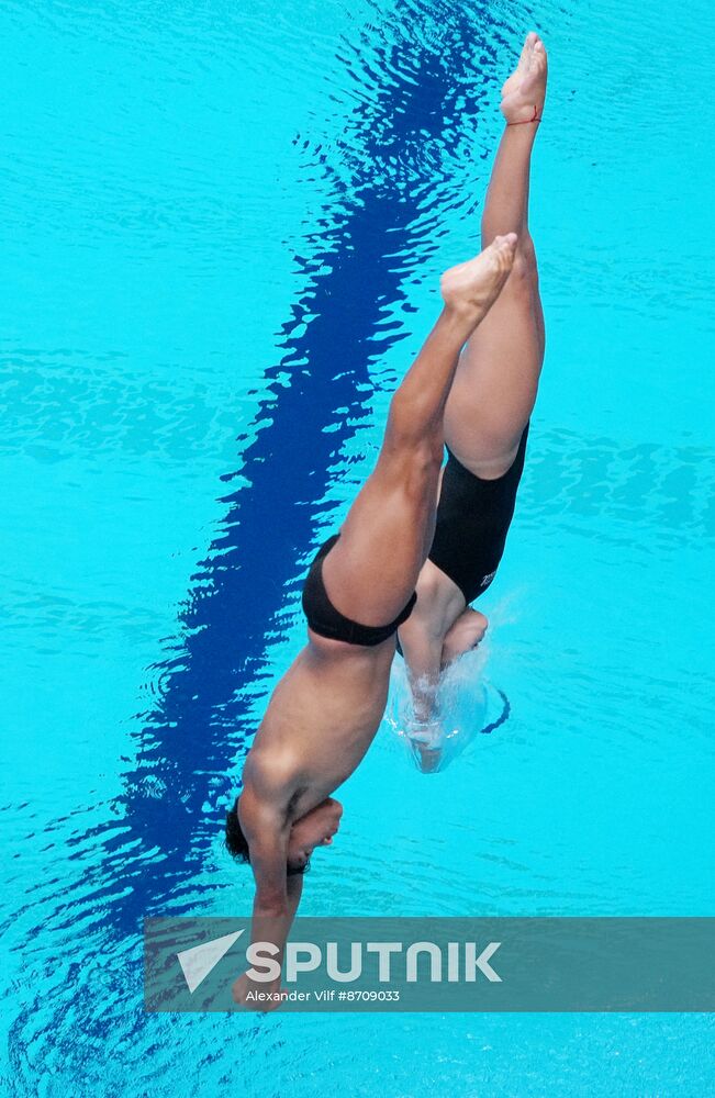 Russia BRICS Sports Games Diving Springboard 3m Synchronized Jumps Mixed