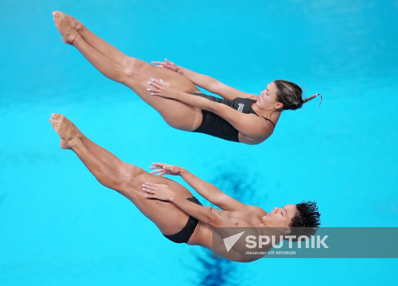 Russia BRICS Sports Games Diving Springboard 3m Synchronized Jumps Mixed