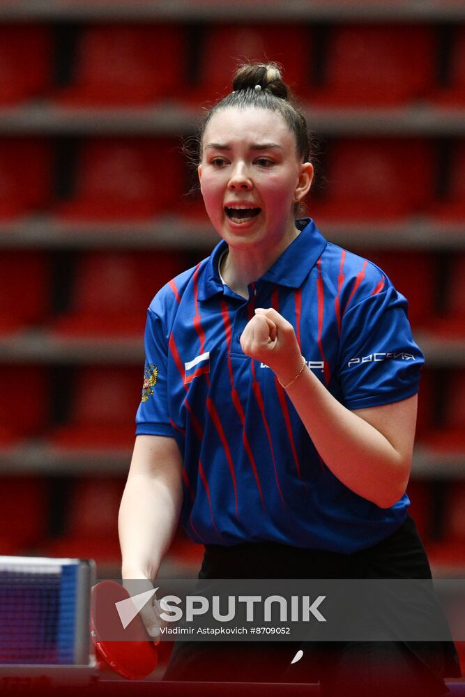 Russia BRICS Sports Games Table Tennis