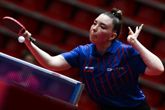 Russia BRICS Sports Games Table Tennis