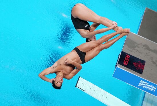 Russia BRICS Sports Games Diving Springboard 3m Synchronized Jumps Mixed